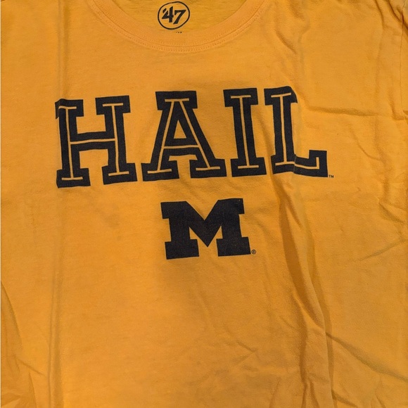 Men’s ‘47 brand university of Michigan t shirt - Picture 2 of 3